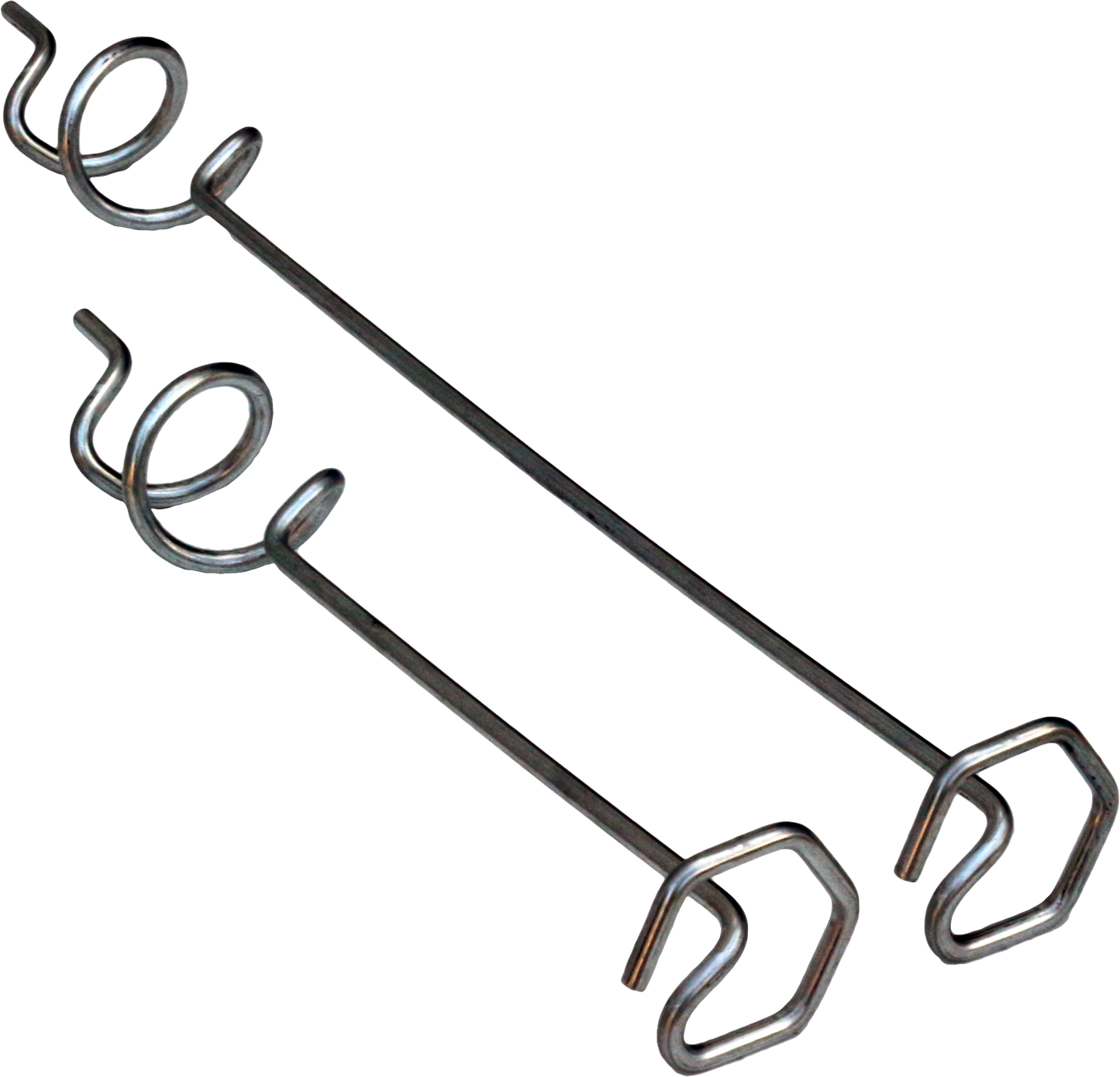 Falcon Hex Pins HS Landscape Anchors | 100 Count Box | 8 and 12 inch Hex pin for soft ground