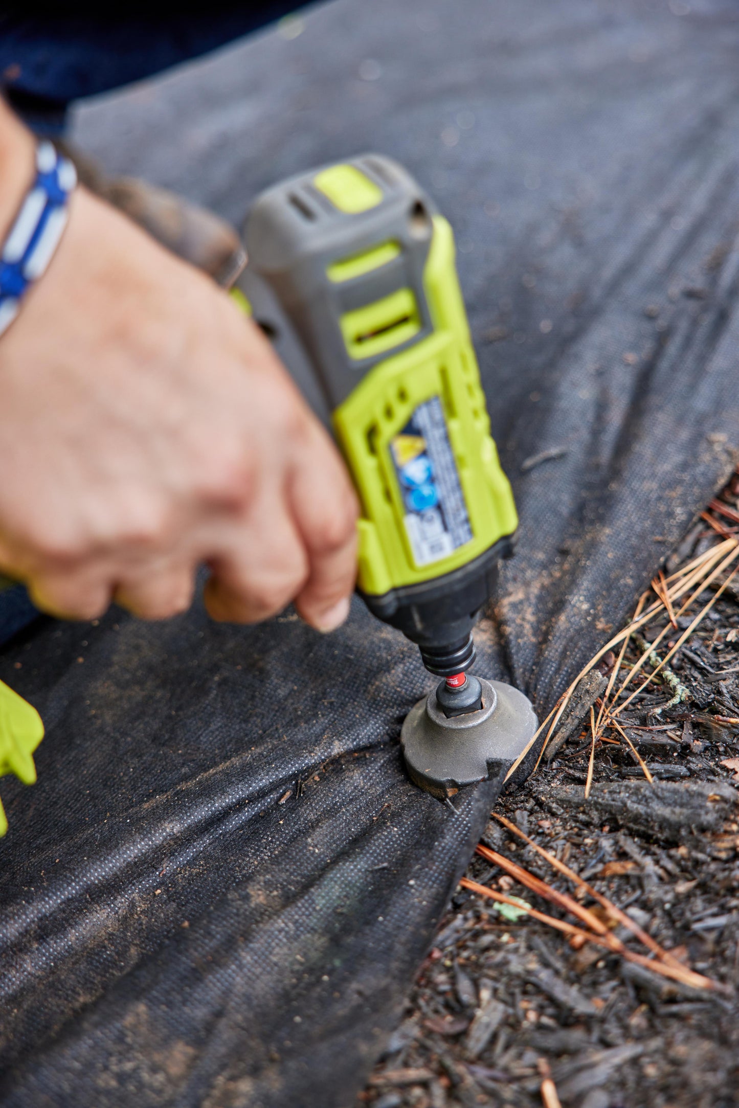 Falcon Hex Pins HP Straight Landscape Anchors | 100 Count Box | 8 and 12 inch Hex pin for Easy Installation